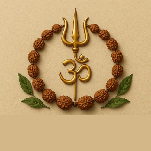 Sanathan Rudraksha Logo
